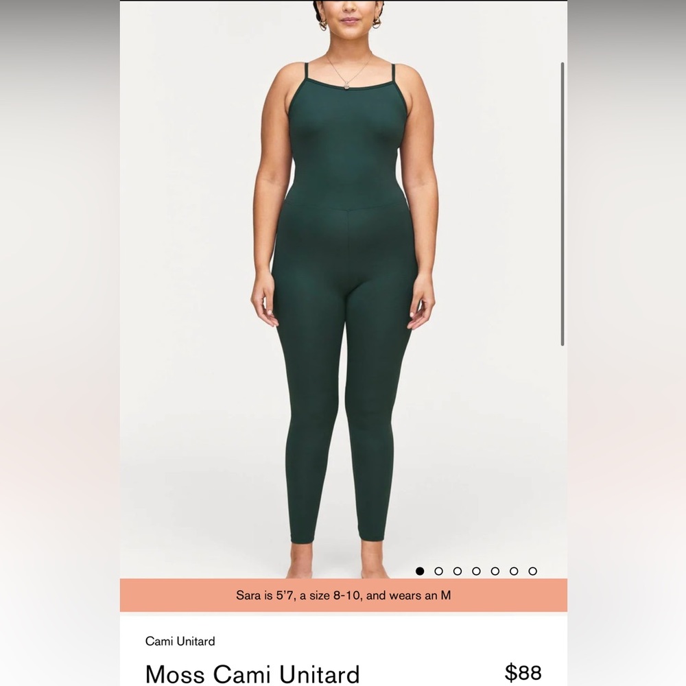 Girlfriend Collective Cami unitard